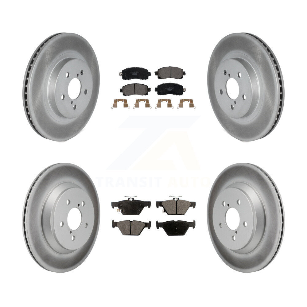 Transit Auto KGT-103405 Disc Brake Kit for 2021-2023 Subaru Crosstrek - Front and Rear