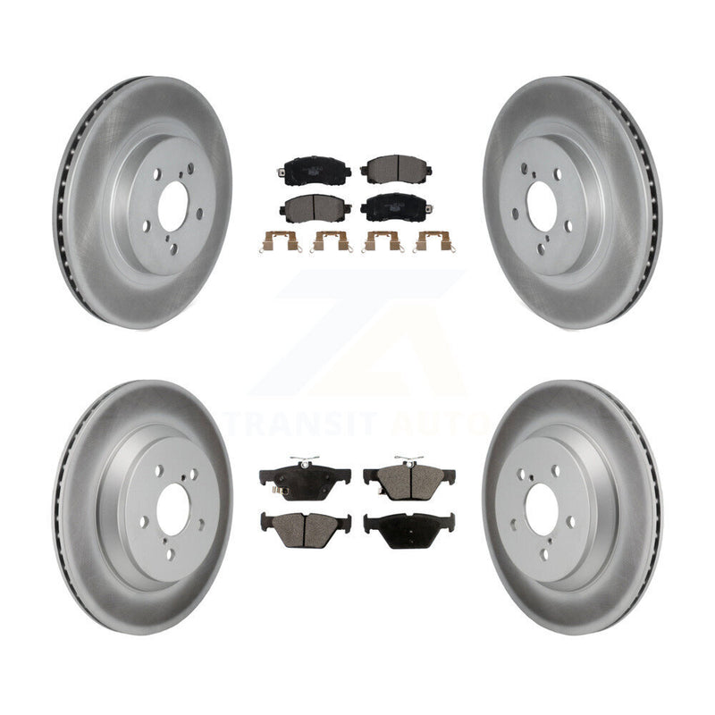 Transit Auto KGT-103405 Disc Brake Kit for 2021-2023 Subaru Crosstrek - Front and Rear