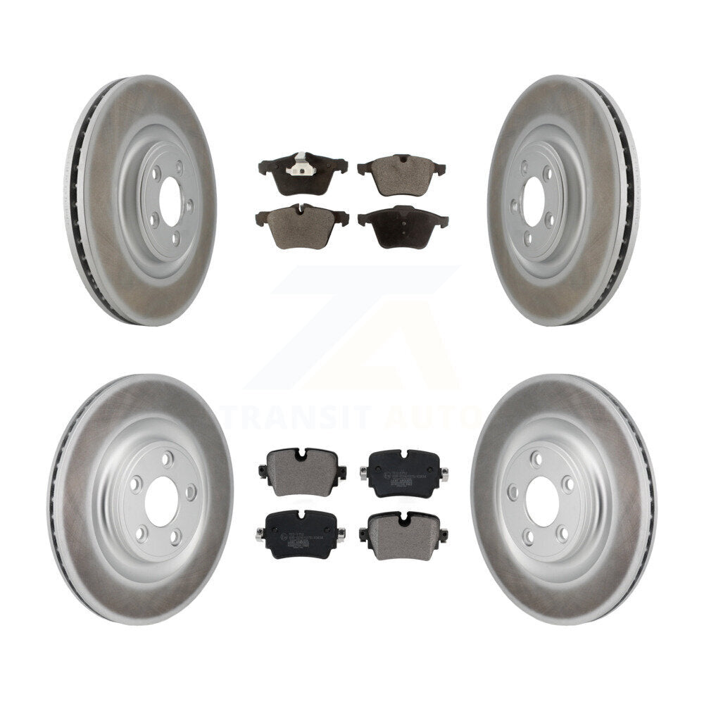 Transit Auto KGT-103407 Disc Brake Kit for 2016-2018 Jaguar XJ - Front and Rear