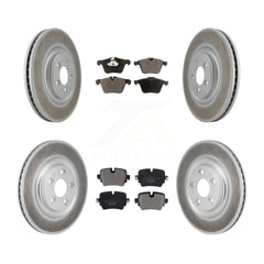 Transit Auto KGT-103407 Disc Brake Kit for 2016-2018 Jaguar XJ - Front and Rear