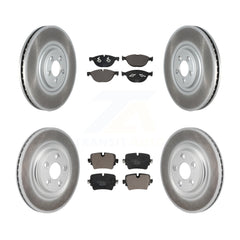 Transit Auto KGT-103408 Disc Brake Kit for 2019 Jaguar XJ - Front and Rear