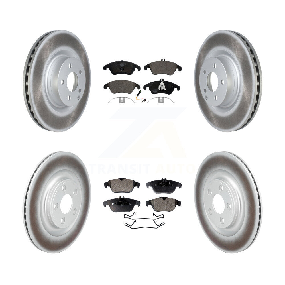 Transit Auto KGT-103411 Disc Brake Kit for 2017 Mercedes-Benz E400 - Front and Rear