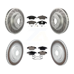 Transit Auto KGT-103412 Disc Brake Kit for 2017 Mercedes-Benz E400 - Front and Rear
