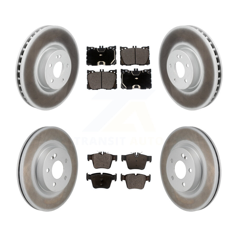 Transit Auto KGT-103414 Disc Brake Kit for 2016-2023 Mercedes-Benz C43 AMG, Mercedes-Benz GLC350e and More - Front and Rear