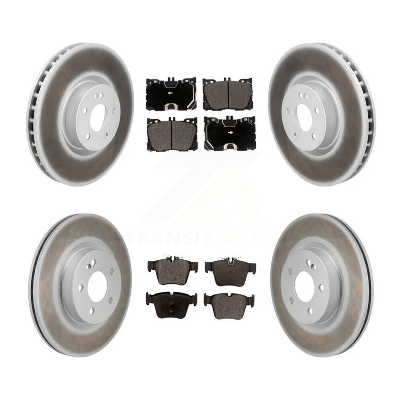 Transit Auto KGT-103414 Disc Brake Kit for 2016-2023 Mercedes-Benz C43 AMG, Mercedes-Benz GLC350e and More - Front and Rear