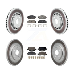 Transit Auto KGT-103416 Disc Brake Kit for 2022-2024 Kia Carnival - Front and Rear