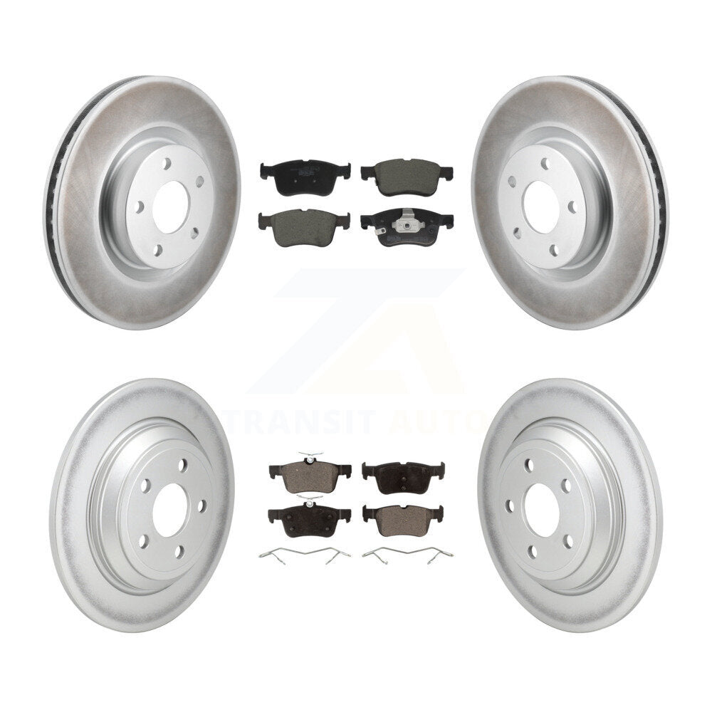 Transit Auto KGT-103418 Disc Brake Kit for 2020-2023 Ford Bronco Sport, Lincoln Corsair, Ford Escape - Front and Rear