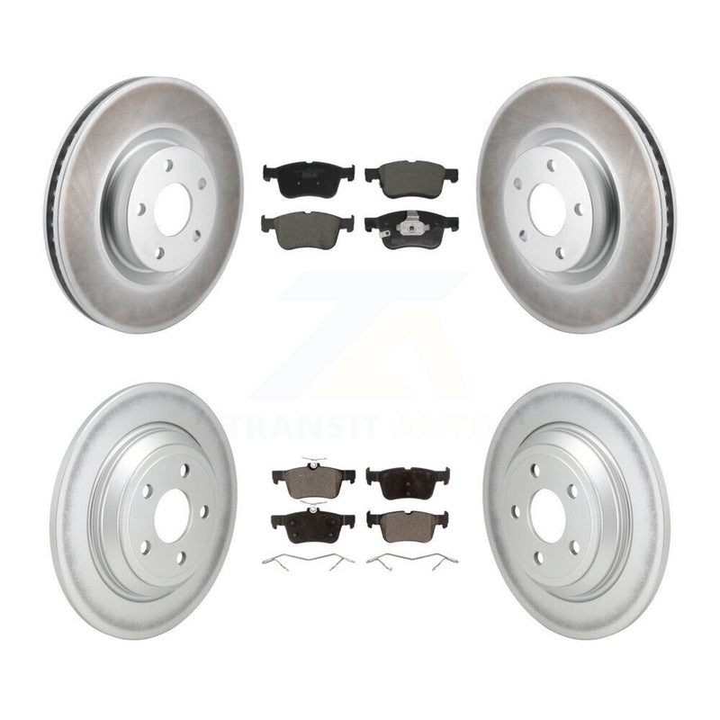 Transit Auto KGT-103418 Disc Brake Kit for 2020-2023 Ford Bronco Sport, Lincoln Corsair, Ford Escape - Front and Rear