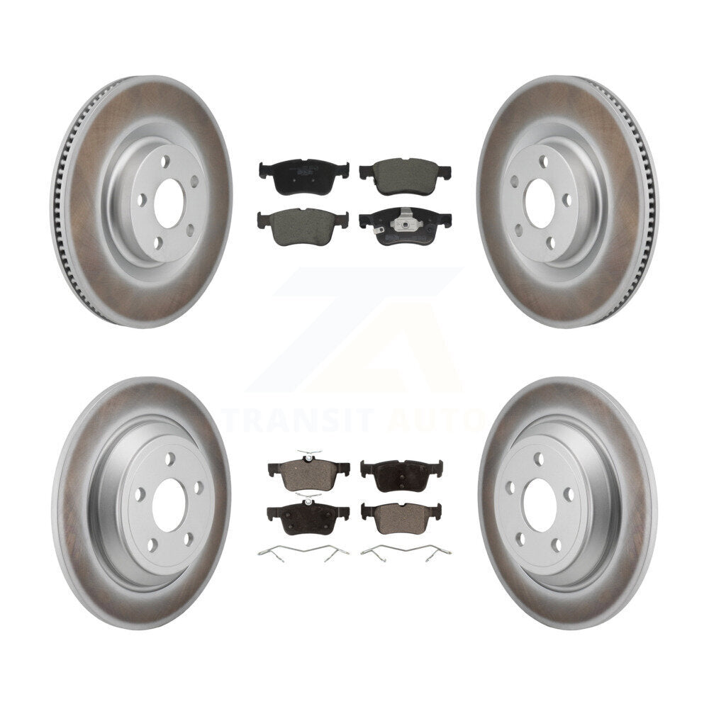 Transit Auto KGT-103420 Disc Brake Kit for 2022-2023 Ford Maverick - Front and Rear