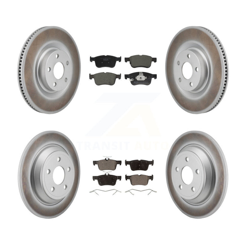 Transit Auto KGT-103420 Disc Brake Kit for 2022-2023 Ford Maverick - Front and Rear