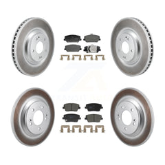 Transit Auto KGT-103422 Disc Brake Kit for 2019-2020 Hyundai Veloster N - Front and Rear