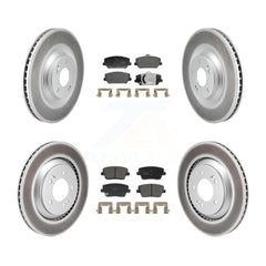 Transit Auto KGT-103423 Disc Brake Kit for 2019-2021 Hyundai Veloster N - Front and Rear