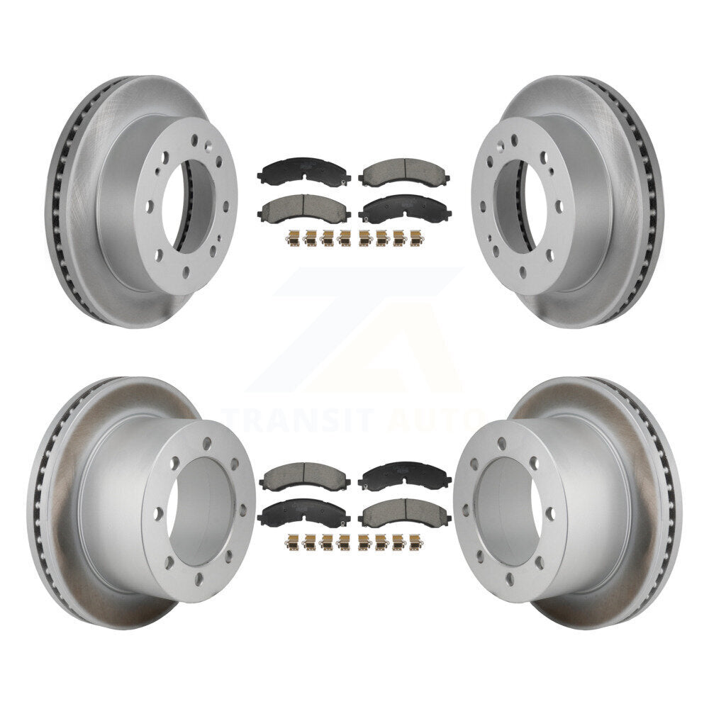 Transit Auto KGT-103424 Disc Brake Kit for 2020-2024 Chevrolet Silverado 3500 HD, GMC Sierra 3500 HD - Front and Rear