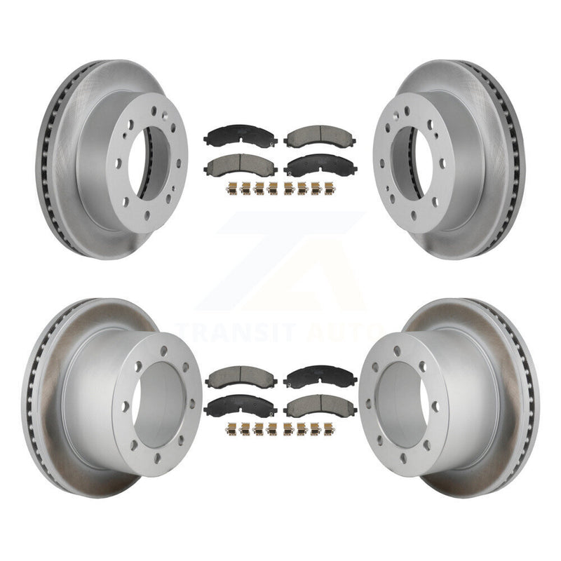 Transit Auto KGT-103424 Disc Brake Kit for 2020-2024 Chevrolet Silverado 3500 HD, GMC Sierra 3500 HD - Front and Rear