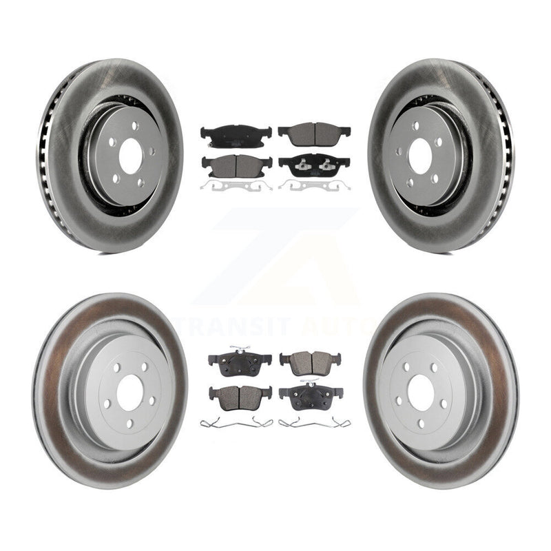Transit Auto KGT-103427 Disc Brake Kit for 2019-2023 Lincoln Nautilus - Front and Rear