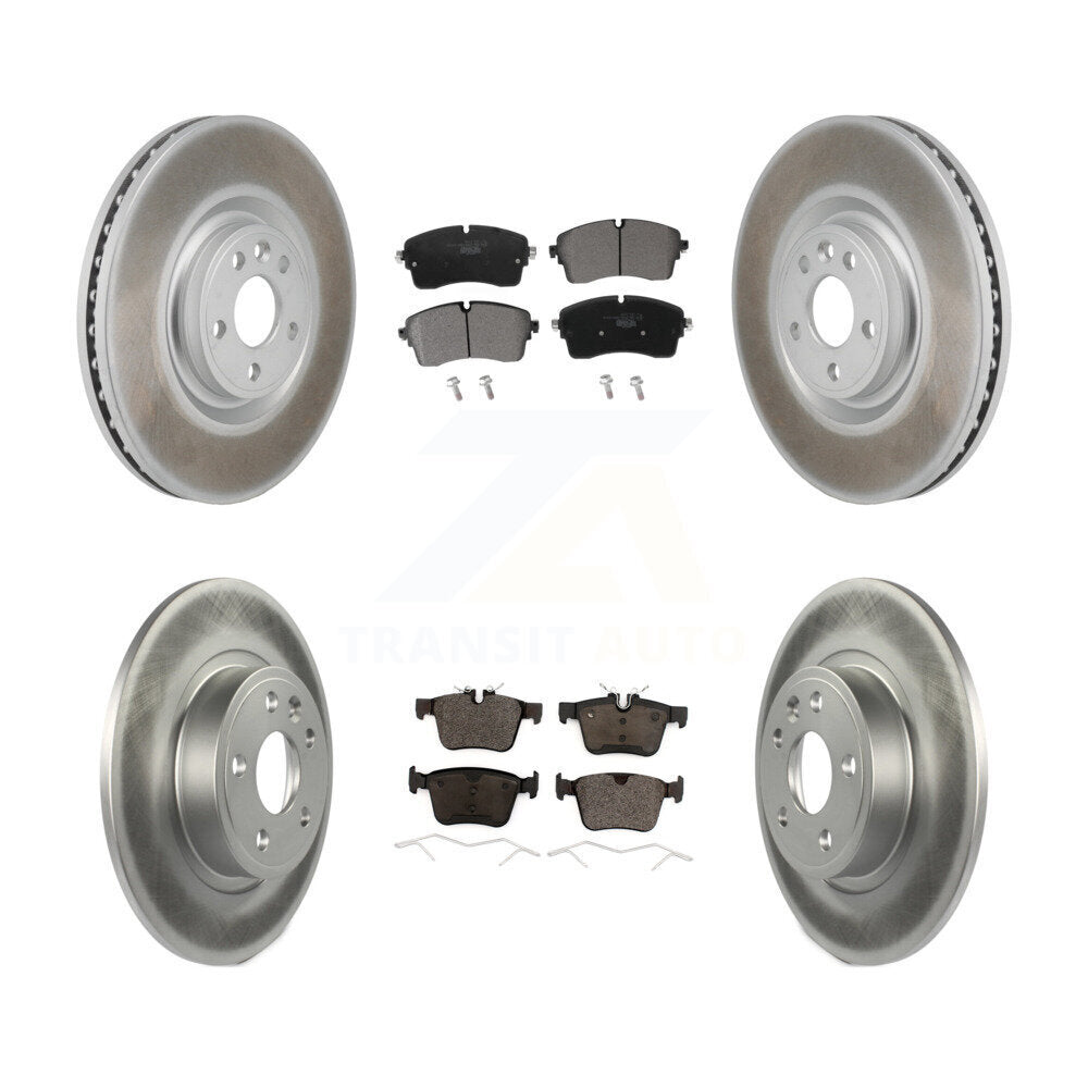 Transit Auto KGT-103431 Disc Brake Kit for 2018-2020 Jaguar E-Pace - Front and Rear