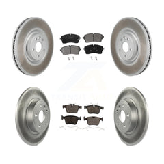 Transit Auto KGT-103431 Disc Brake Kit for 2018-2020 Jaguar E-Pace - Front and Rear