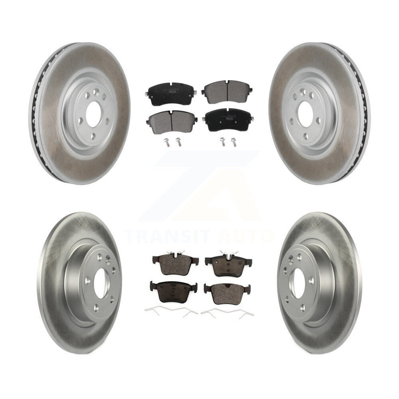 Transit Auto KGT-103431 Disc Brake Kit for 2018-2020 Jaguar E-Pace - Front and Rear