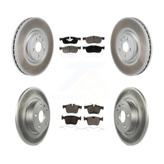 Transit Auto KGT-103432 Disc Brake Kit for 2016-2018 Jaguar E-Pace, Land Rover Discovery Sport - Front and Rear