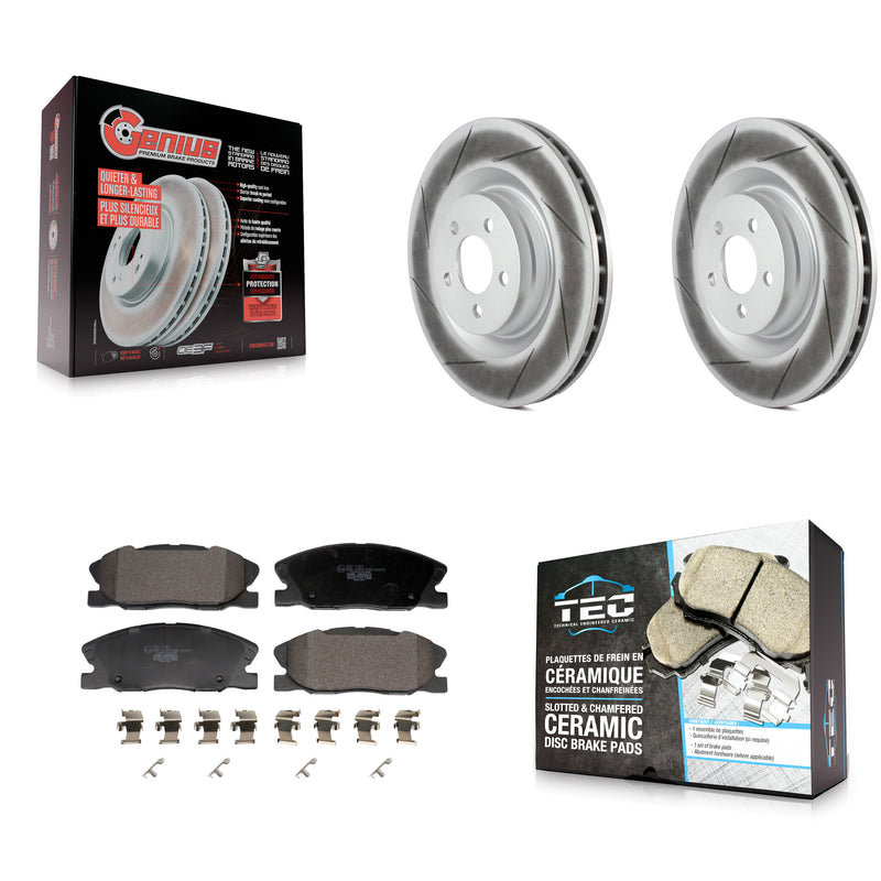 Transit Auto KGT-103439 Disc Brake Kit for 2014-2021 Dodge Charger - Front