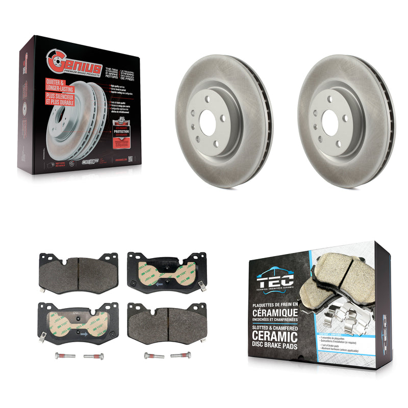 Transit Auto KGT-103446 Disc Brake Kit for 2020-2022 Chevrolet Corvette - Front