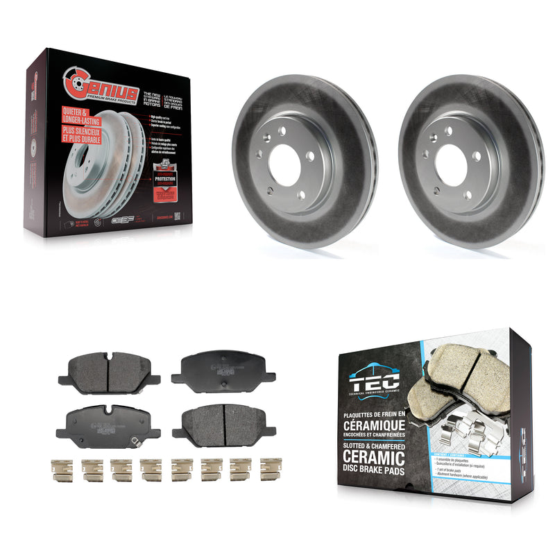 Transit Auto KGT-103450 Disc Brake Kit for 2022-2023 GMC Terrain - Front