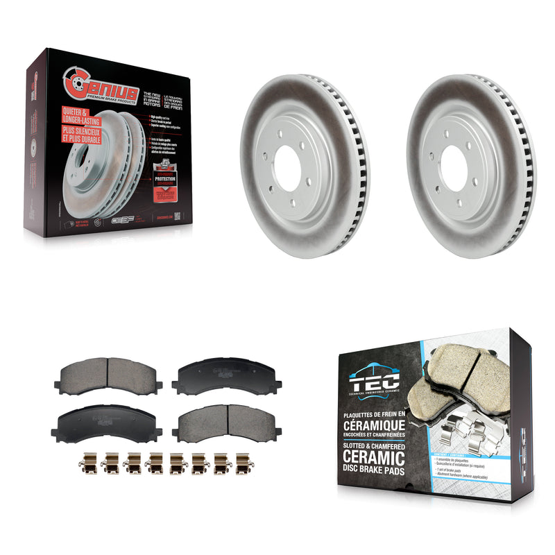 Transit Auto KGT-103458 Disc Brake Kit for 2022-2023 Ford F-150 Lightning - Front