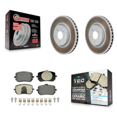 Transit Auto KGT-103462 Disc Brake Kit for 2019-2023 Mercedes-Benz CLA250, Mercedes-Benz A220 - Front