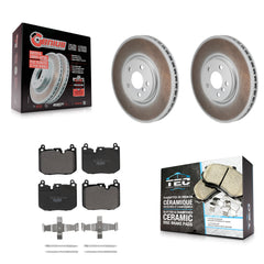 Transit Auto KGT-103470 Disc Brake Kit for 2017-2020 Mini Cooper Countryman, Mini Cooper, Mini Cooper Clubman - Front