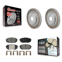 Transit Auto KGT-103476 Disc Brake Kit for 2021-2025 Kia K5, Hyundai Sonata - Front