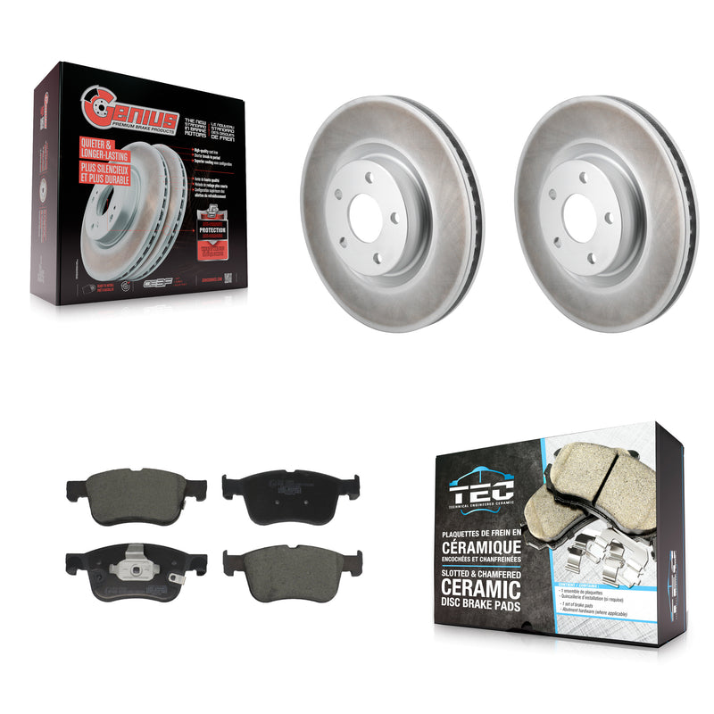 Transit Auto KGT-103477 Disc Brake Kit for 2020-2023 Ford Bronco Sport, Lincoln Corsair, Ford Escape - Front