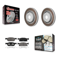 Transit Auto KGT-103479 Disc Brake Kit for 2019-2024 Ford Edge - Front