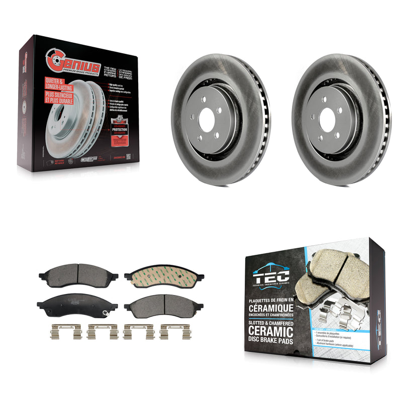 Transit Auto KGT-103480 Disc Brake Kit for 2022-2023 Lincoln Nautilus - Front