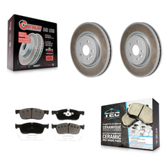 Transit Auto KGT-103485 Disc Brake Kit for 2017-2024 Jaguar XE, Jaguar XF - Front