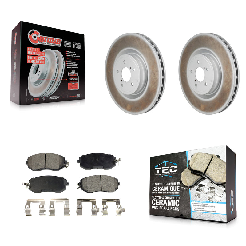 Transit Auto KGT-103493 Disc Brake Kit for 2019 Toyota 86 - Front