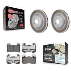 Transit Auto KGT-103498 Disc Brake Kit for 2018-2023 Genesis G70, Kia Stinger - Front