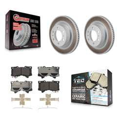 Transit Auto KGT-103501 Disc Brake Kit for 2022-2024 Toyota Sequoia, Lexus LX600, Toyota Tundra - Front