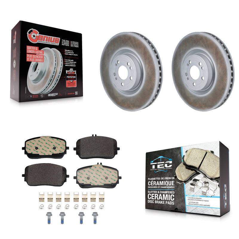 Transit Auto KGT-103507 Disc Brake Kit for 2020-2023 Mercedes-Benz GLE450, Mercedes-Benz GLE580 and More - Front