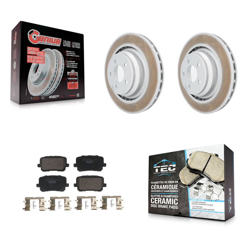 Transit Auto KGT-103510 Disc Brake Kit for 2014-2022 Dodge Charger - Rear