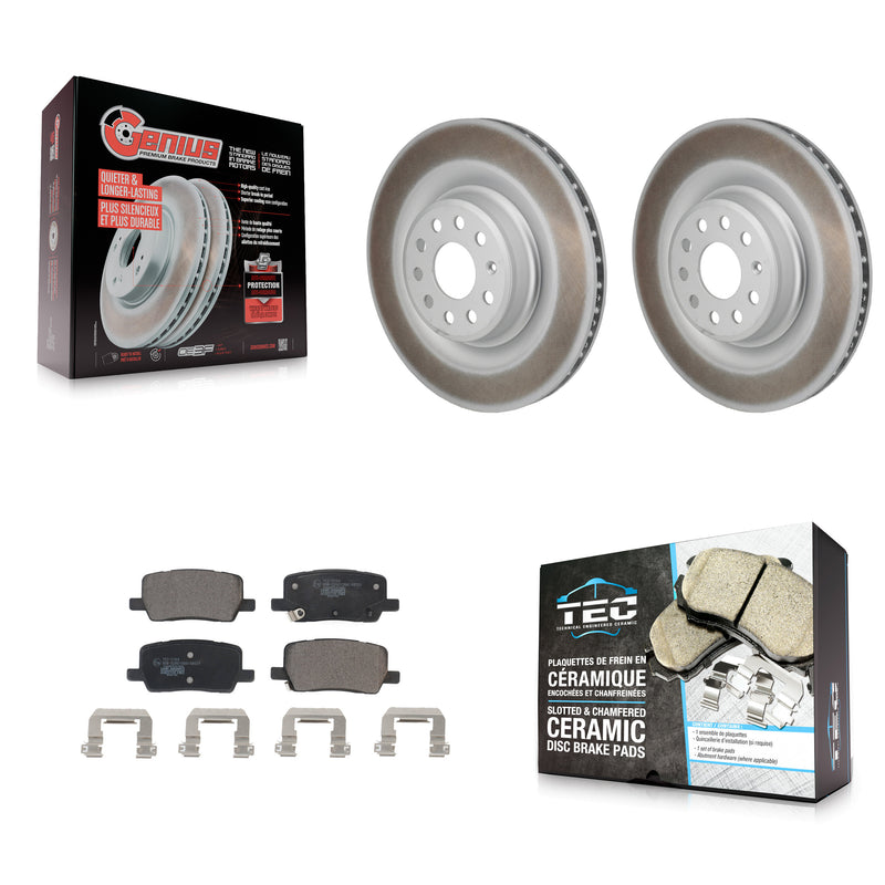 Transit Auto KGT-103511 Disc Brake Kit for 2021-2023 Tesla S, Tesla X - Rear