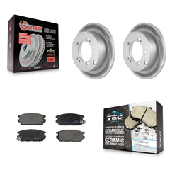 Transit Auto KGT-103513 Disc Brake Kit for 1995 Mitsubishi Eclipse - Rear