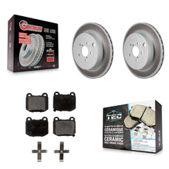 Transit Auto KGT-103514 Disc Brake Kit for 2017-2020 Toyota 86, Subaru BRZ - Rear
