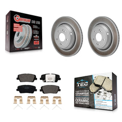 Transit Auto KGT-103516 Disc Brake Kit for 2018-2022 Kia Stinger, Genesis G70, Genesis G80 - Rear