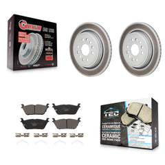 Transit Auto KGT-103521 Disc Brake Kit for 2021-2024 Jeep Grand Wagoneer L, Jeep Wagoneer L and More - Rear