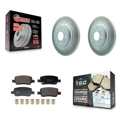 Transit Auto KGT-103535 Disc Brake Kit for 2021-2024 Kia Sorento, Hyundai Santa Fe - Rear