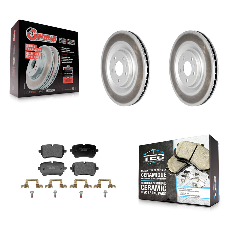 Transit Auto KGT-103538 Disc Brake Kit for 2020-2023 Audi e-tron S, Audi Q7 and More - Rear