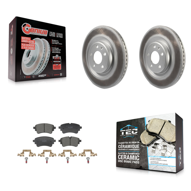 Transit Auto KGT-103539 Disc Brake Kit for 2020-2023 Audi A4 allroad, Audi A4 Quattro and More - Rear