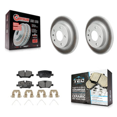 Transit Auto KGT-103541 Disc Brake Kit for 2020-2024 Chevrolet Trailblazer, Buick Encore GX - Rear