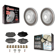 Transit Auto KGT-103552 Disc Brake Kit for 2020-2023 Mercedes-Benz Maybach GLS600, Mercedes-Benz GLE350 and More - Rear