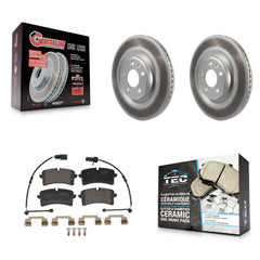 Transit Auto KGT-103556 Disc Brake Kit for 2016-2017 Audi A7 Quattro - Rear